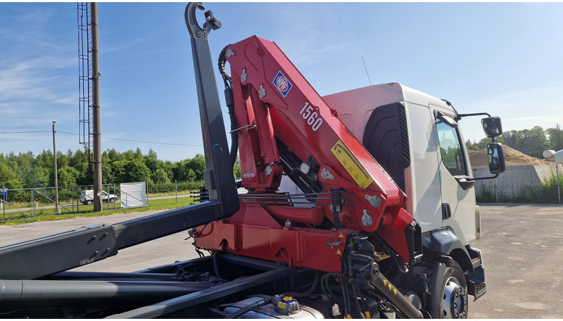 Abrollkipper, Autokran Volvo FL280 4X2 HMF 1560: das Bild 10