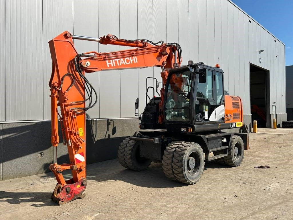 Hitachi ZX 140 W-5B - Mobilbagger: das Bild 2 Hitachi ZX 140 W-5B - Mobilbagger: das Bild 2