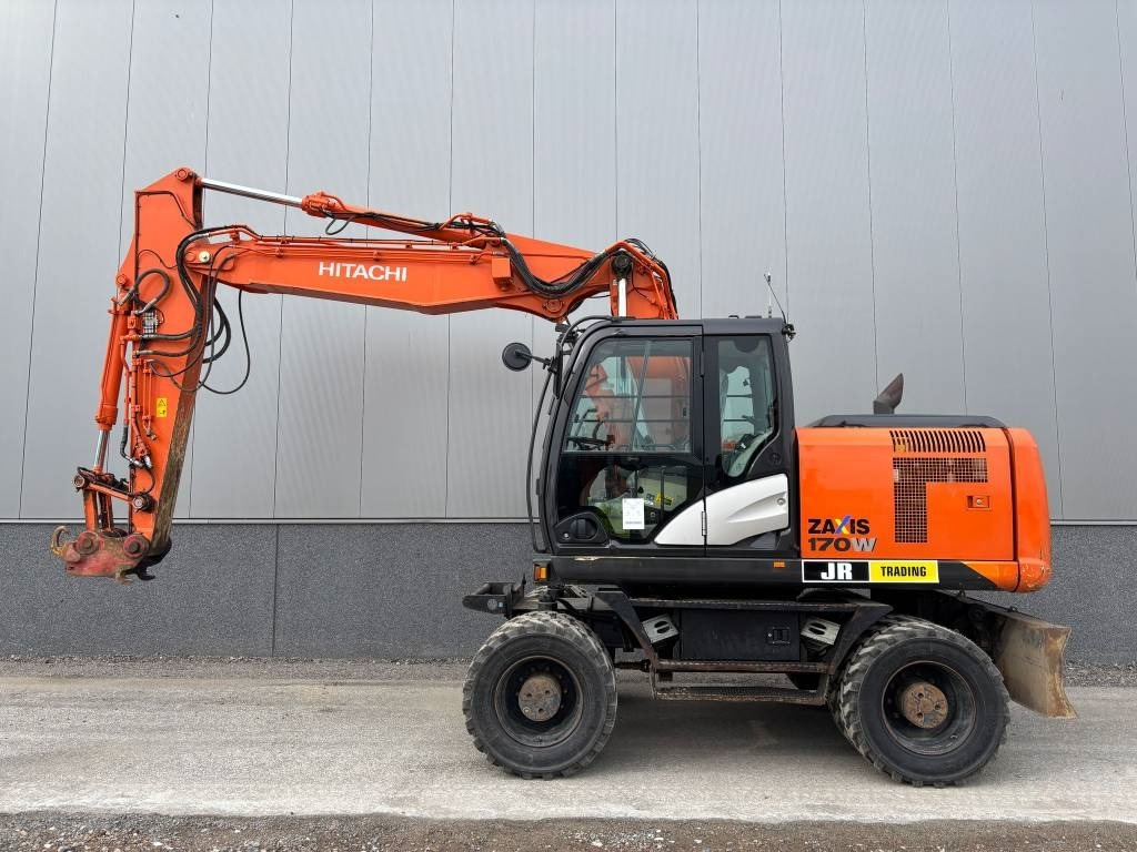 Hitachi ZX 170 W-5 B (low hours/new tires) - Mobilbagger: das Bild 1 Hitachi ZX 170 W-5 B (low hours/new tires) - Mobilbagger: das Bild 1