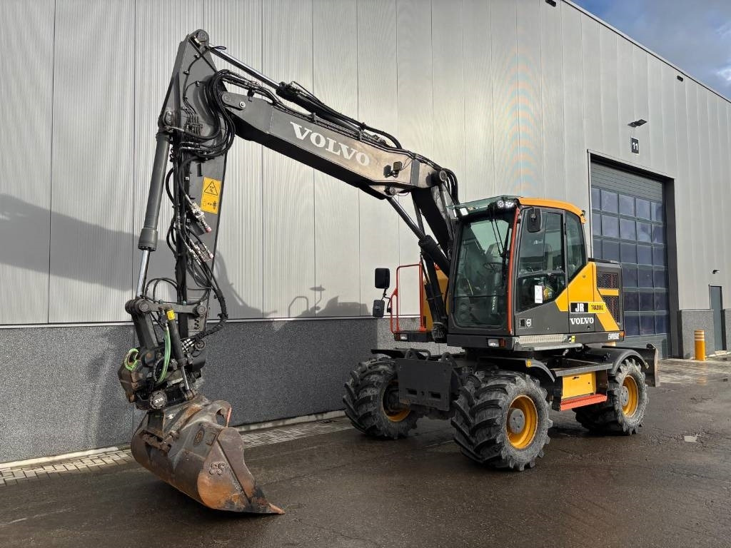 Volvo EWR 150 E - Mobilbagger: das Bild 2 Volvo EWR 150 E - Mobilbagger: das Bild 2