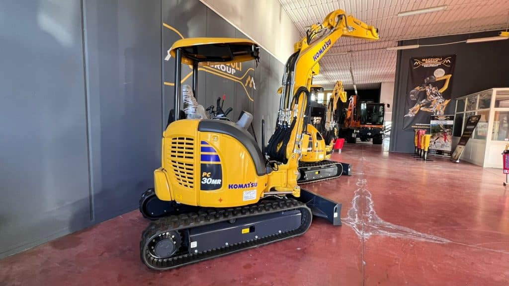 Komatsu PC30 MR-5 - Minibagger: das Bild 1 Komatsu PC30 MR-5 - Minibagger: das Bild 1