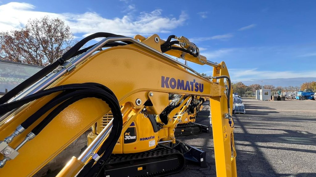 Komatsu PC30 MR-5 - Minibagger: das Bild 5 Komatsu PC30 MR-5 - Minibagger: das Bild 5