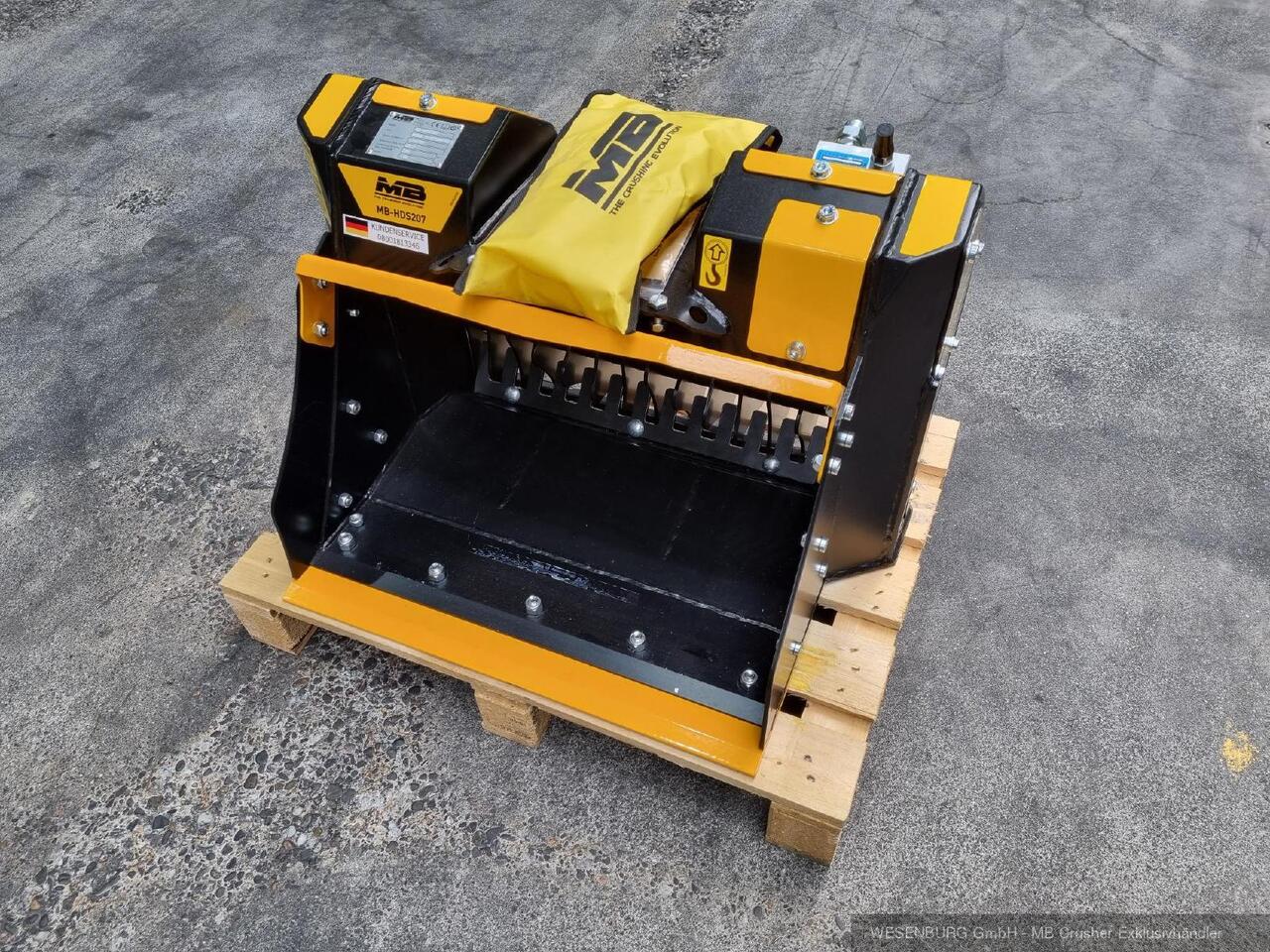 MB Crusher Schaufelseparator Separator MB-HDS 207 / 1,3 - 2,8 t - Sortierschaufel für Baumaschine: das Bild 1 MB Crusher Schaufelseparator Separator MB-HDS 207 / 1,3 - 2,8 t - Sortierschaufel für Baumaschine: das Bild 1