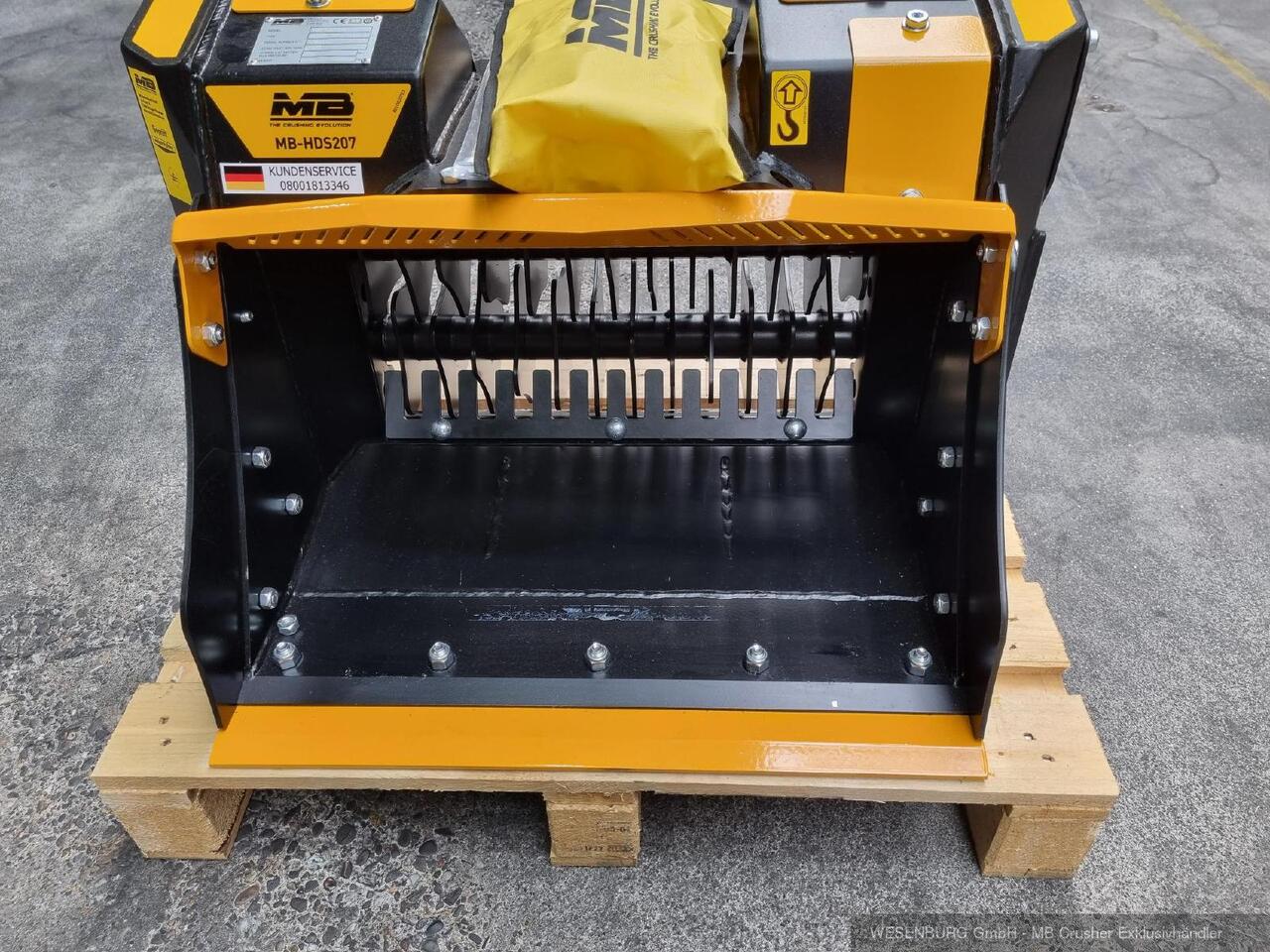 MB Crusher Schaufelseparator Separator MB-HDS 207 / 1,3 - 2,8 t - Sortierschaufel für Baumaschine: das Bild 2 MB Crusher Schaufelseparator Separator MB-HDS 207 / 1,3 - 2,8 t - Sortierschaufel für Baumaschine: das Bild 2