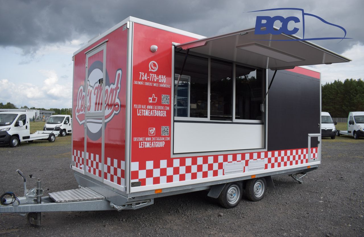 BCC POLSKA - PRZYCZEPA GASTRONOMICZNA - FOOD TRUCK - CATERING TRAILER - HANDLOWA, PIZZA, BURGER, KEBAB, KURCZAK Z ROŻNA, LODY, KAWA, PĄCZKI - Verkaufsanhänger: das Bild 3 BCC POLSKA - PRZYCZEPA GASTRONOMICZNA - FOOD TRUCK - CATERING TRAILER - HANDLOWA, PIZZA, BURGER, KEBAB, KURCZAK Z ROŻNA, LODY, KAWA, PĄCZKI - Verkaufsanhänger: das Bild 3