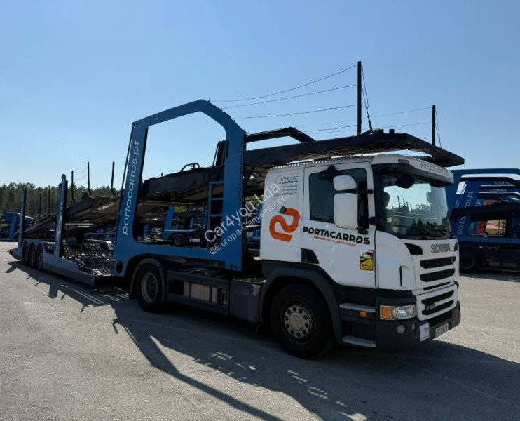 Scania P 450 - Autotransporter LKW, Autotransporter Auflieger: das Bild 1 Scania P 450 - Autotransporter LKW, Autotransporter Auflieger: das Bild 1