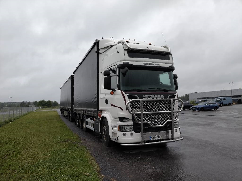 Scania R580 8x4 kapellilava+Dolly+kärry 76tn juna - Plane LKW: das Bild 3 Scania R580 8x4 kapellilava+Dolly+kärry 76tn juna - Plane LKW: das Bild 3