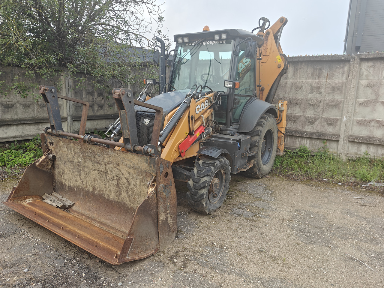 CASE 580ST - Baggerlader: das Bild 2 CASE 580ST - Baggerlader: das Bild 2