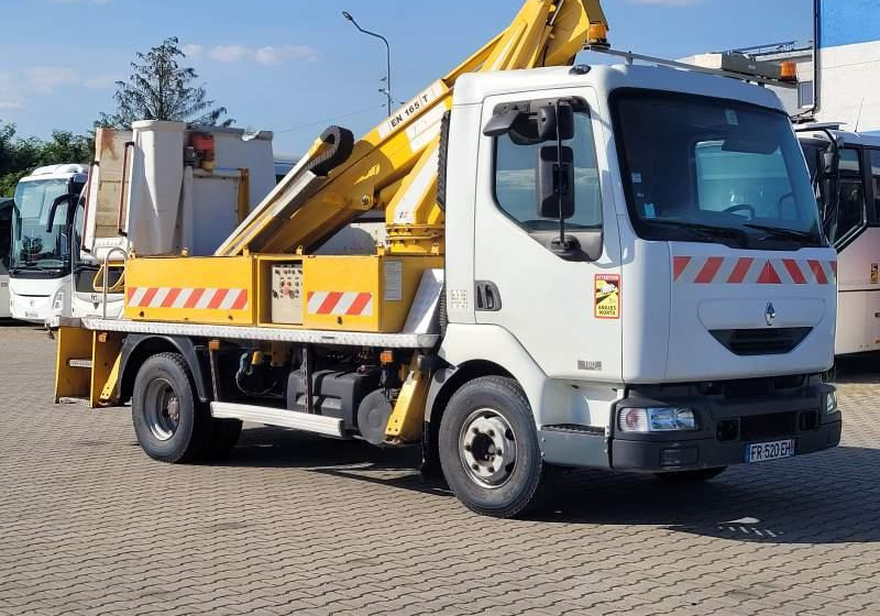Renault MIDLUM 180 DCI / SPROWADZONA / ZWYŻKA - LKW mit Arbeitsbühne: das Bild 1 Renault MIDLUM 180 DCI / SPROWADZONA / ZWYŻKA - LKW mit Arbeitsbühne: das Bild 1