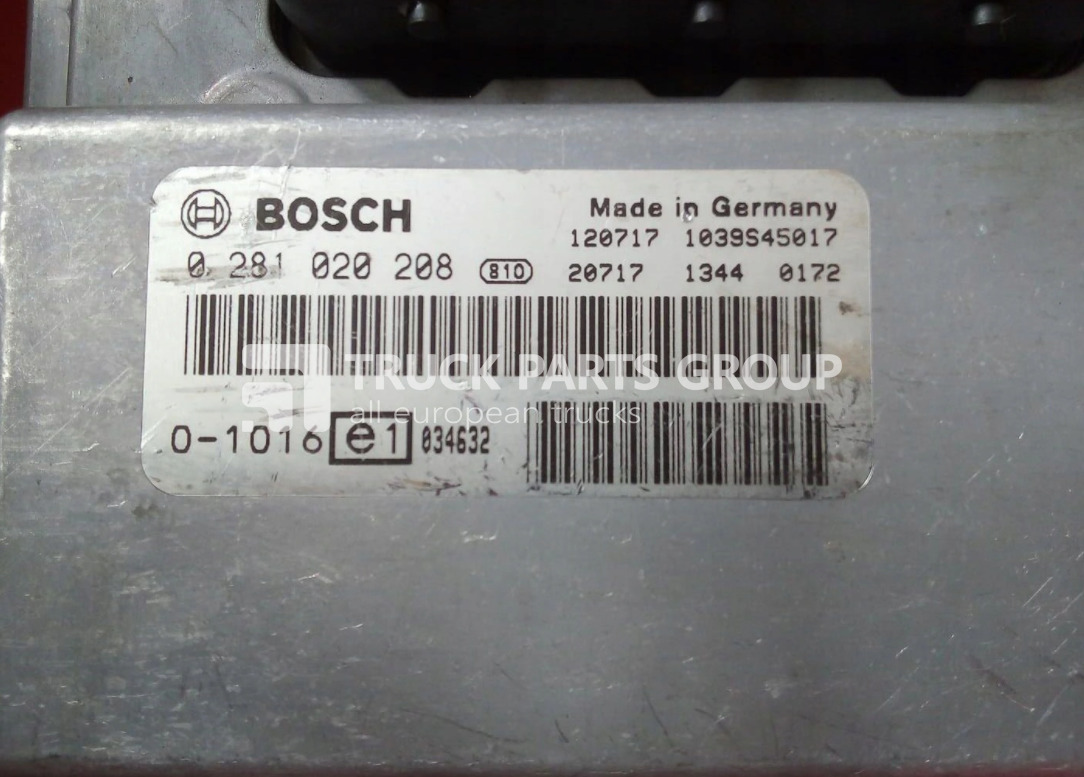 DEUTZ, Fendt, Merlo, Agro special machines, Linde engine control unit, EDC7C32 - 0281020208, ECU, DEUTZ, FENDT, MERLO, LINDE, 0281020070, by BOSCH, 0281020084, 0281020076, NEW HOLLAND 0281020059 - Steuergerät für LKW: das Bild 1 DEUTZ, Fendt, Merlo, Agro special machines, Linde engine control unit, EDC7C32 - 0281020208, ECU, DEUTZ, FENDT, MERLO, LINDE, 0281020070, by BOSCH, 0281020084, 0281020076, NEW HOLLAND 0281020059 - Steuergerät für LKW: das Bild 1