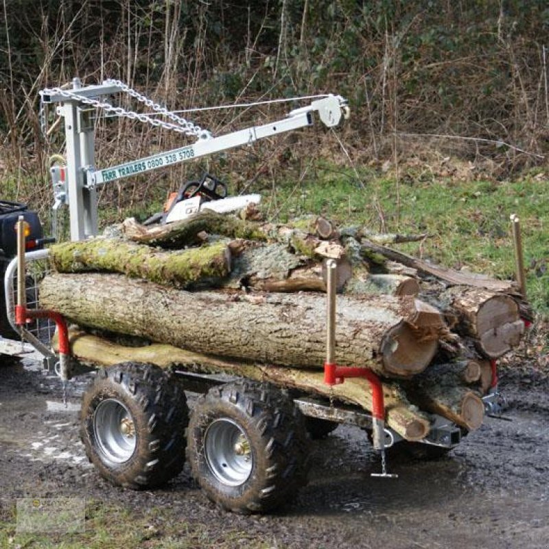 Vemac ATV Quad 2ton Rückewagen Holzrückewagen Forst Kran Traktor - Rückewagen: das Bild 2 Vemac ATV Quad 2ton Rückewagen Holzrückewagen Forst Kran Traktor - Rückewagen: das Bild 2