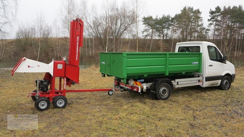 NEU: Holzschredder Vemac SMV70 Häcksler Holzhäcksler Holzschredder Benzin Motor Anhän: das Bild 14