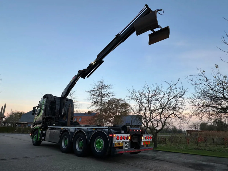 Volvo FH 540 8X4 / NL TRUCK / EURO5 / CRANE+ROTATOR+HOOK - Seil Abrollkipper, Autokran: das Bild 2 Volvo FH 540 8X4 / NL TRUCK / EURO5 / CRANE+ROTATOR+HOOK - Seil Abrollkipper, Autokran: das Bild 2