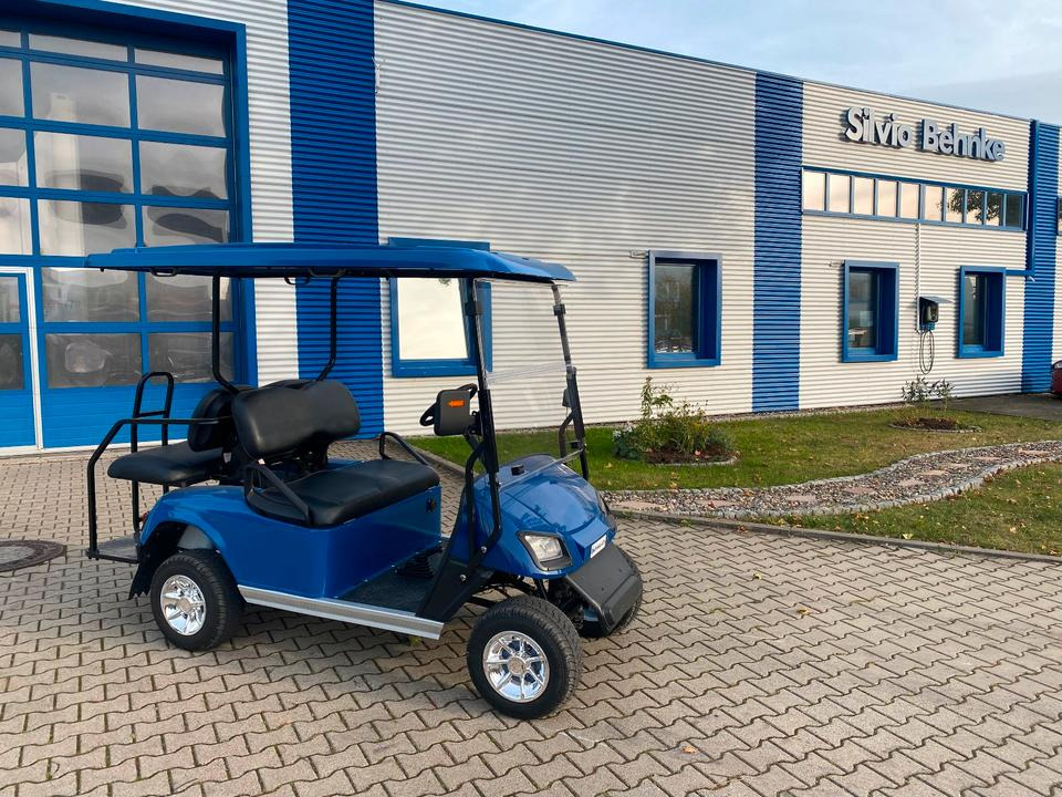 Golfcart Elektro Golfcar 48V 4-Sitzer Vorführfahrzeug 28km/H Clubcar *INKL.19% MWST*SOFORT VERFÜGBAR!* - Golfmobil: das Bild 1 Golfcart Elektro Golfcar 48V 4-Sitzer Vorführfahrzeug 28km/H Clubcar *INKL.19% MWST*SOFORT VERFÜGBAR!* - Golfmobil: das Bild 1