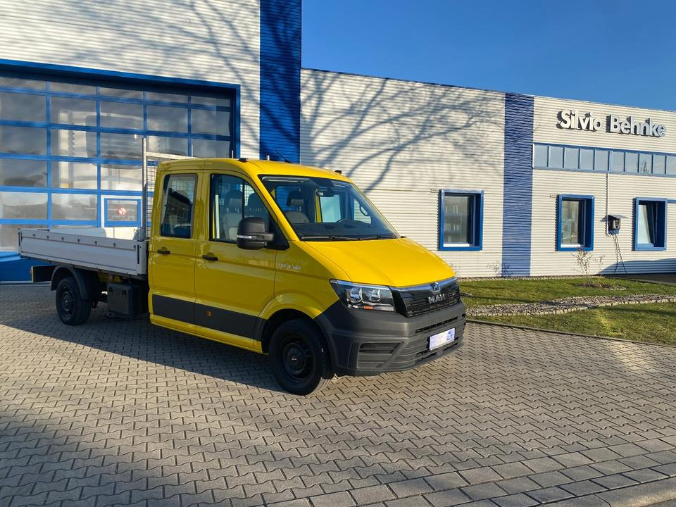 MAN TGE 3.140 Doka Pritsche Lang *STANDHZG* AHK*24 MONATE GARANTIE*1.HAND*INKL.19% MWST*SOFORT!* - Pritsche Transporter, Transporter mit Doppelkabine: das Bild 1 MAN TGE 3.140 Doka Pritsche Lang *STANDHZG* AHK*24 MONATE GARANTIE*1.HAND*INKL.19% MWST*SOFORT!* - Pritsche Transporter, Transporter mit Doppelkabine: das Bild 1
