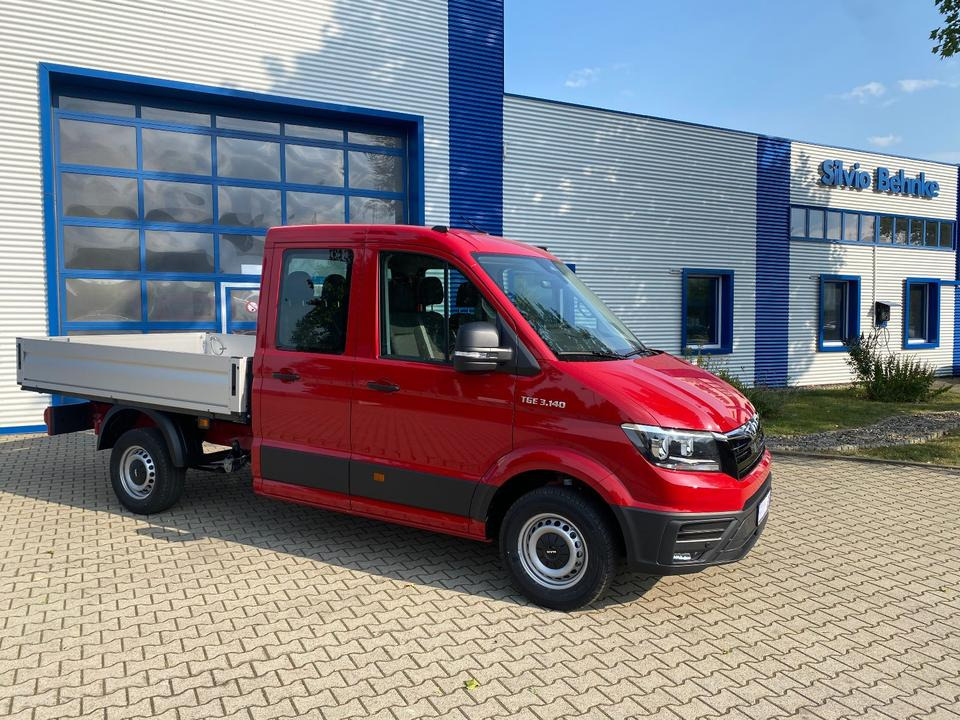 MAN TGE 3.140 Doka Pritsche Next Level *TEMPO*KLIMA*CAM*AHK*APP*PDC*INKL.19% MWST*SOFORT!* - Pritsche Transporter, Transporter mit Doppelkabine: das Bild 2 MAN TGE 3.140 Doka Pritsche Next Level *TEMPO*KLIMA*CAM*AHK*APP*PDC*INKL.19% MWST*SOFORT!* - Pritsche Transporter, Transporter mit Doppelkabine: das Bild 2