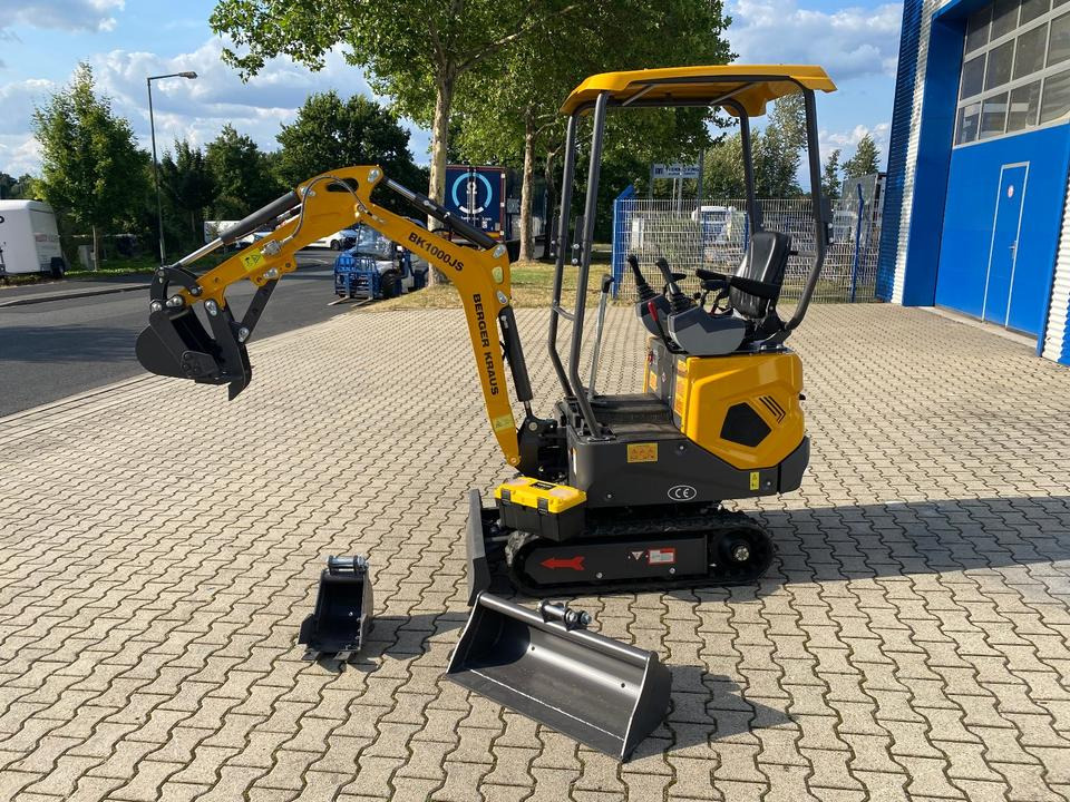 Minibagger BK1000JS inkl. Schaufelpaket *HERBSTAKTION*INKL.19% MWST*BERGER KRAUS*SOFORT!* - Minibagger: das Bild 2 Minibagger BK1000JS inkl. Schaufelpaket *HERBSTAKTION*INKL.19% MWST*BERGER KRAUS*SOFORT!* - Minibagger: das Bild 2