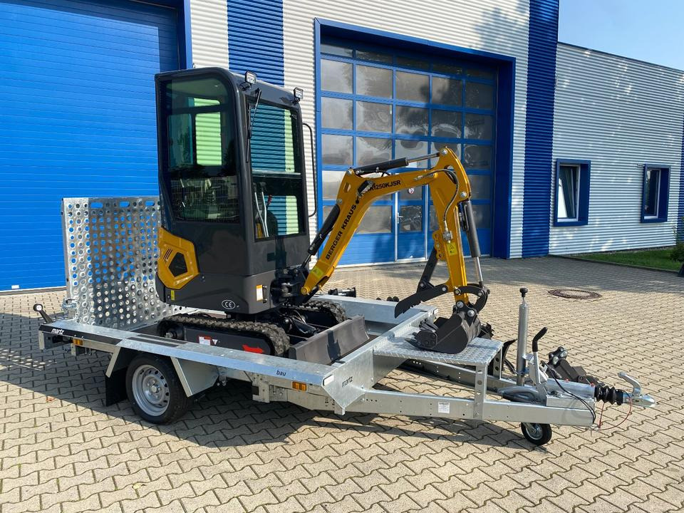 Minibagger Minibagger BK1250KJSR + Tieflader + Zubehör *INKL.19% MWST*BERGER KRAUS*VERSTELLFAHRWERK* KUBOTA*SOFORT!*: das Bild 6 Minibagger Minibagger BK1250KJSR + Tieflader + Zubehör *INKL.19% MWST*BERGER KRAUS*VERSTELLFAHRWERK* KUBOTA*SOFORT!*: das Bild 6