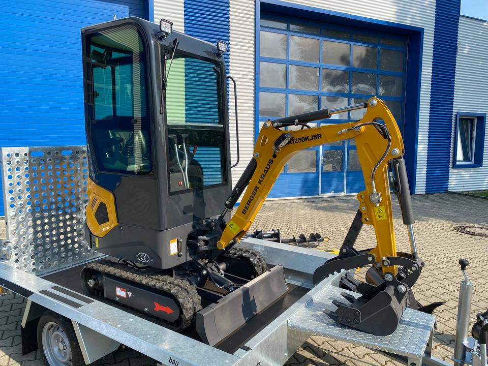 Minibagger Minibagger BK1250KJSR + Tieflader + Zubehör *INKL.19% MWST*BERGER KRAUS*VERSTELLFAHRWERK* KUBOTA*SOFORT!*: das Bild 7 Minibagger Minibagger BK1250KJSR + Tieflader + Zubehör *INKL.19% MWST*BERGER KRAUS*VERSTELLFAHRWERK* KUBOTA*SOFORT!*: das Bild 7