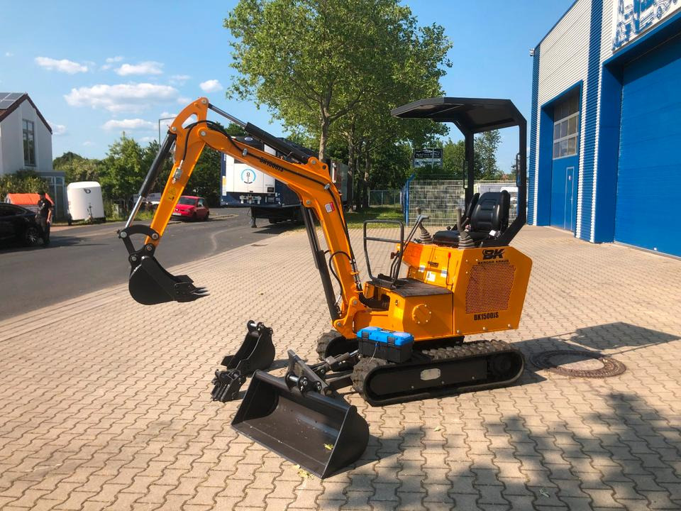 Minibagger BK1500JS *INKL.19% MWST*BERGER KRAUS*KUBOTA *JOYST*SCHAUFELPAKET* - Minibagger: das Bild 3 Minibagger BK1500JS *INKL.19% MWST*BERGER KRAUS*KUBOTA *JOYST*SCHAUFELPAKET* - Minibagger: das Bild 3