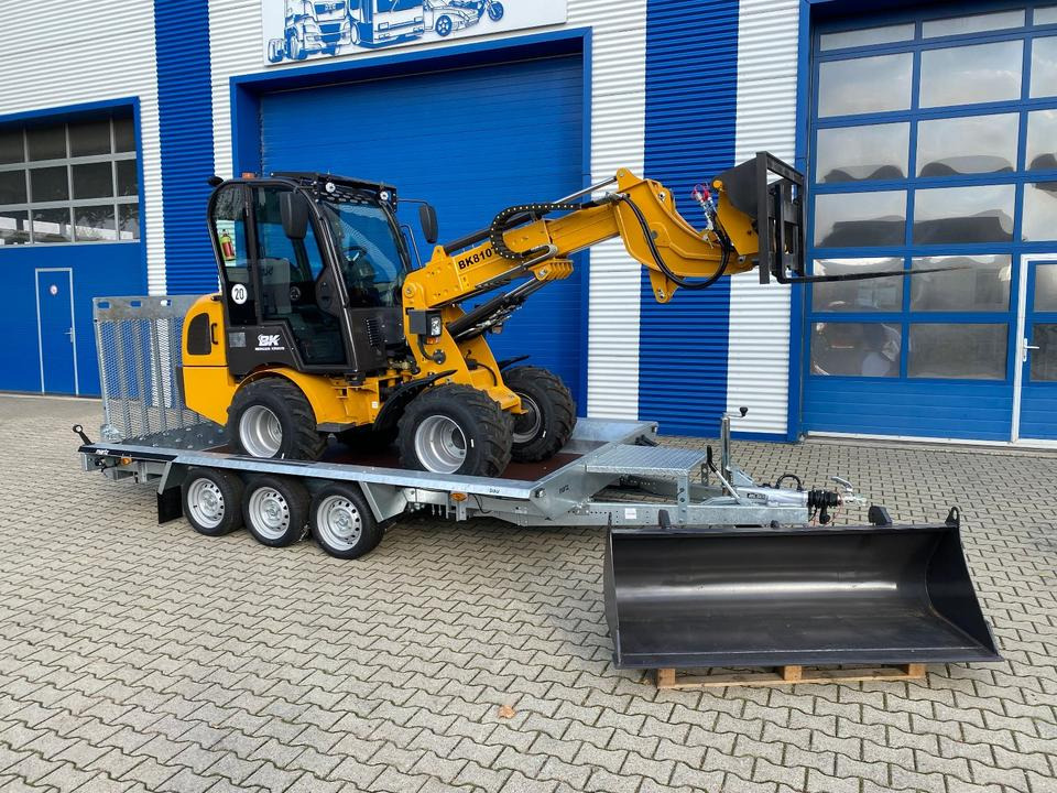 Teleskoplader/Radlader BK810T inkl. Tieflader und Gabel/Schaufelpaket *INKL.19% MWST*BERGER KRAUS*KUBOTA*EURO*CE* - Teleskopradlader: das Bild 2 Teleskoplader/Radlader BK810T inkl. Tieflader und Gabel/Schaufelpaket *INKL.19% MWST*BERGER KRAUS*KUBOTA*EURO*CE* - Teleskopradlader: das Bild 2