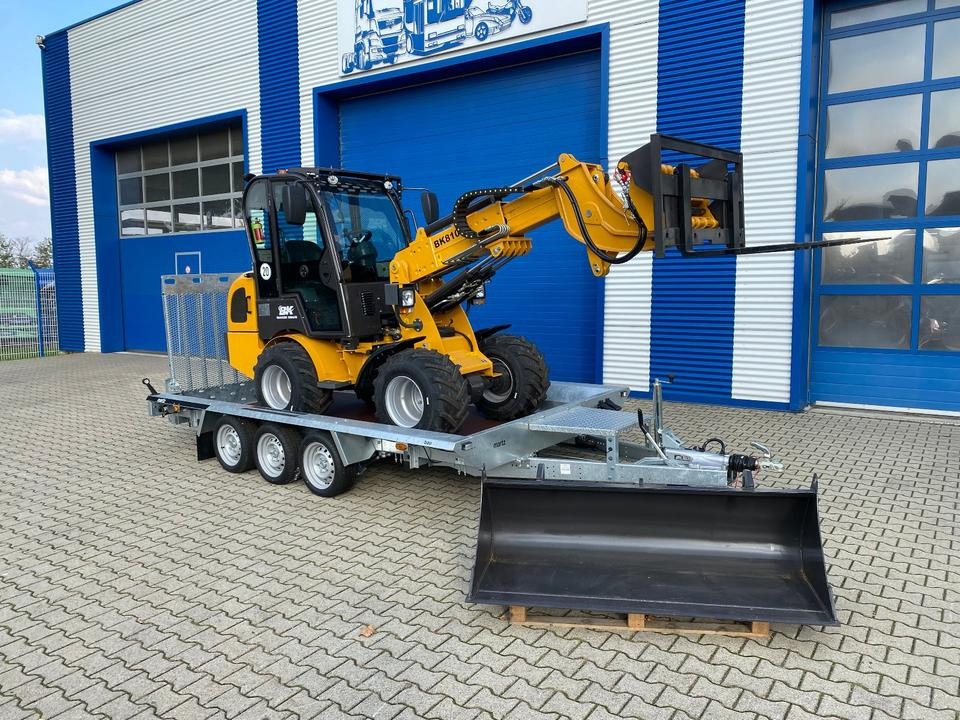 Teleskoplader/Radlader BK810T inkl. Tieflader und Gabel/Schaufelpaket *INKL.19% MWST*BERGER KRAUS*KUBOTA*EURO*CE* - Teleskopradlader: das Bild 1 Teleskoplader/Radlader BK810T inkl. Tieflader und Gabel/Schaufelpaket *INKL.19% MWST*BERGER KRAUS*KUBOTA*EURO*CE* - Teleskopradlader: das Bild 1