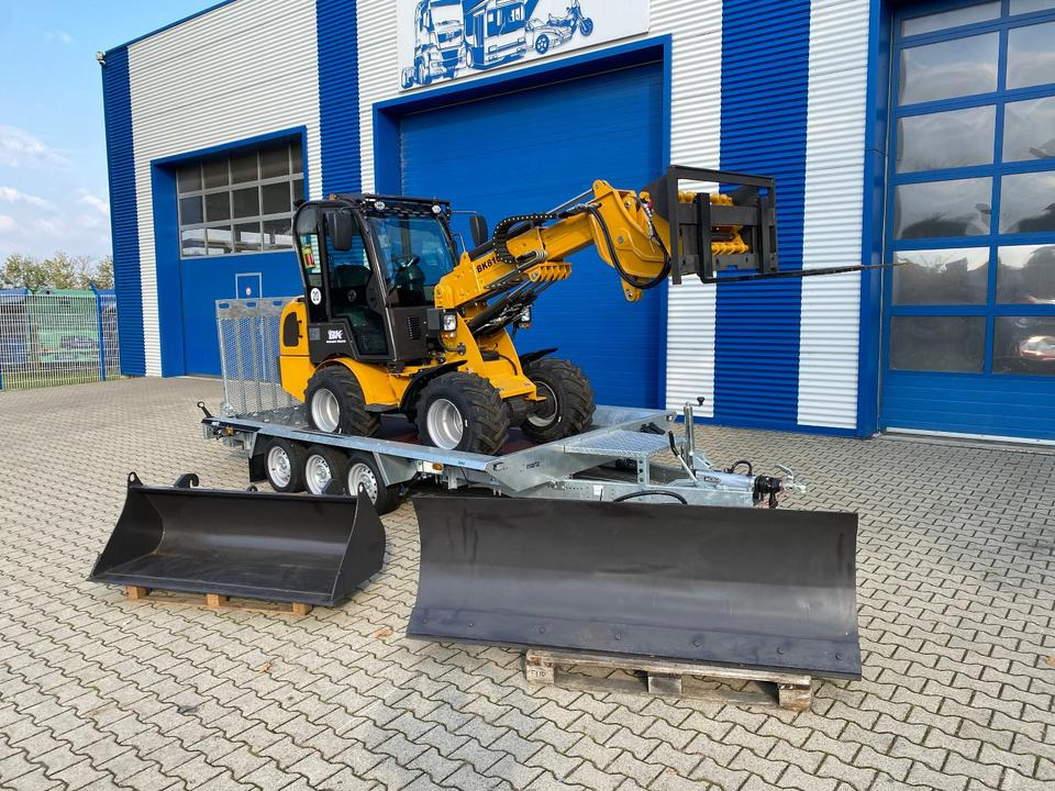 Teleskoplader/Radlader BK810T inkl. Tieflader und Schneeschild *INKL.19% MWST*BERGER KRAUS*KUBOTA*EURO*CE* - Teleskopradlader: das Bild 2 Teleskoplader/Radlader BK810T inkl. Tieflader und Schneeschild *INKL.19% MWST*BERGER KRAUS*KUBOTA*EURO*CE* - Teleskopradlader: das Bild 2