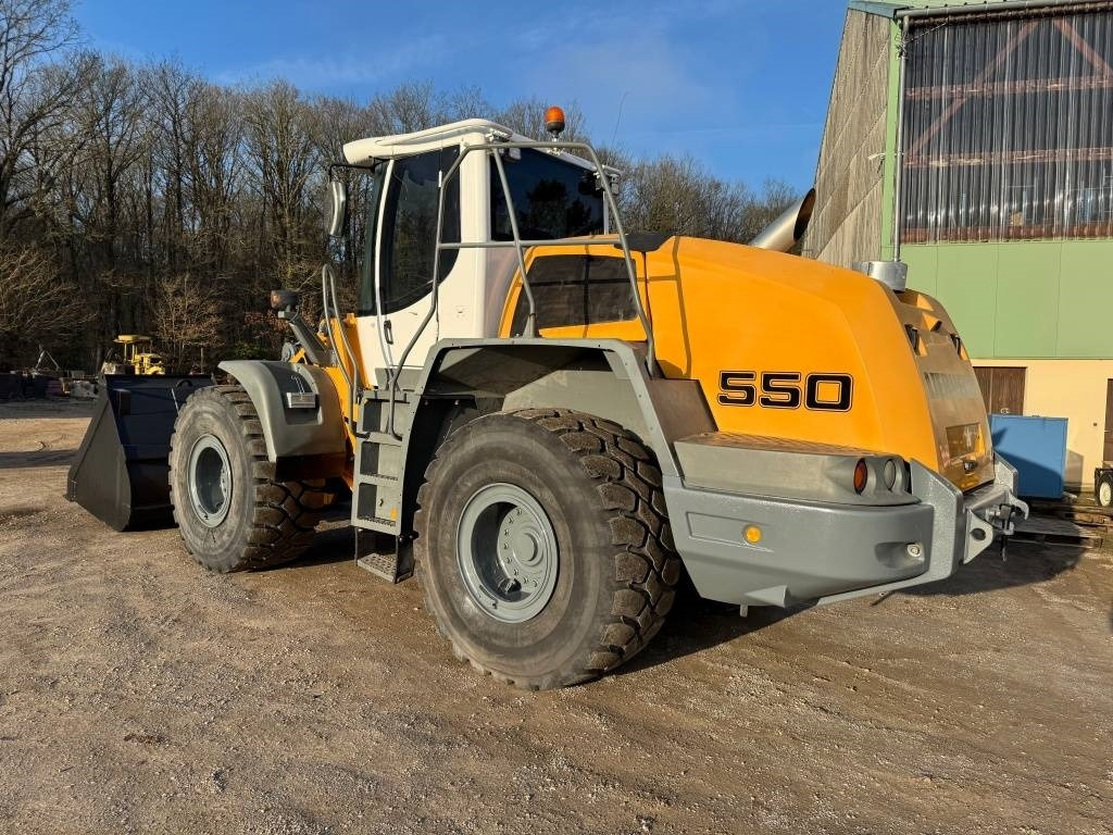 Liebherr L 550 - Radlader: das Bild 4 Liebherr L 550 - Radlader: das Bild 4