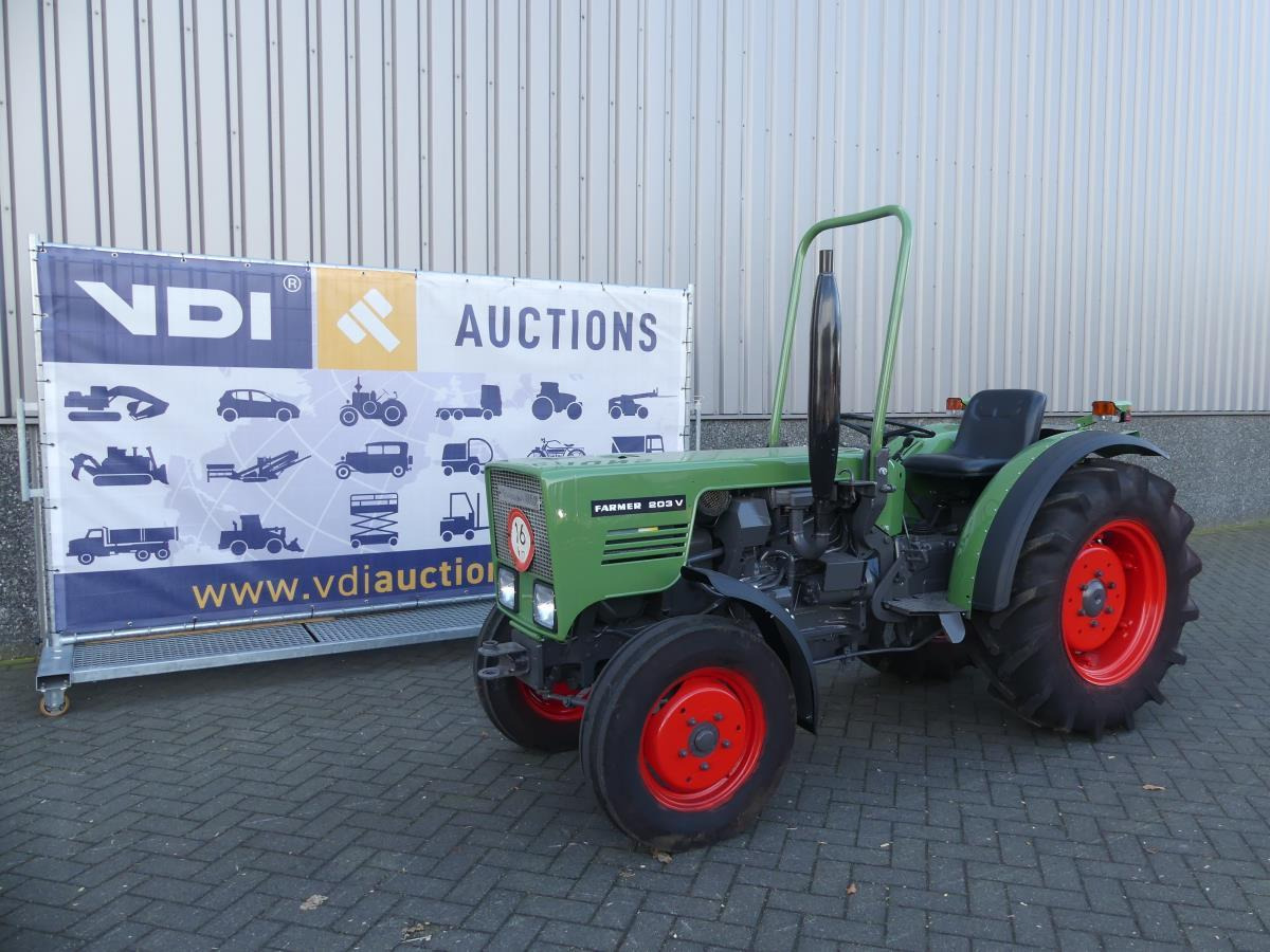 Fendt 203V - Traktor: das Bild 1 Fendt 203V - Traktor: das Bild 1
