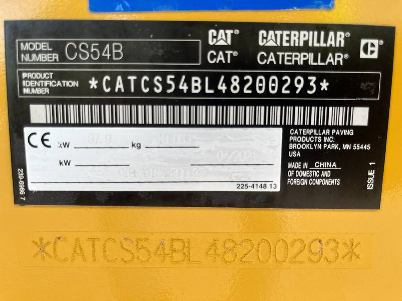 Walzen Cat CS 54 B: das Bild 6