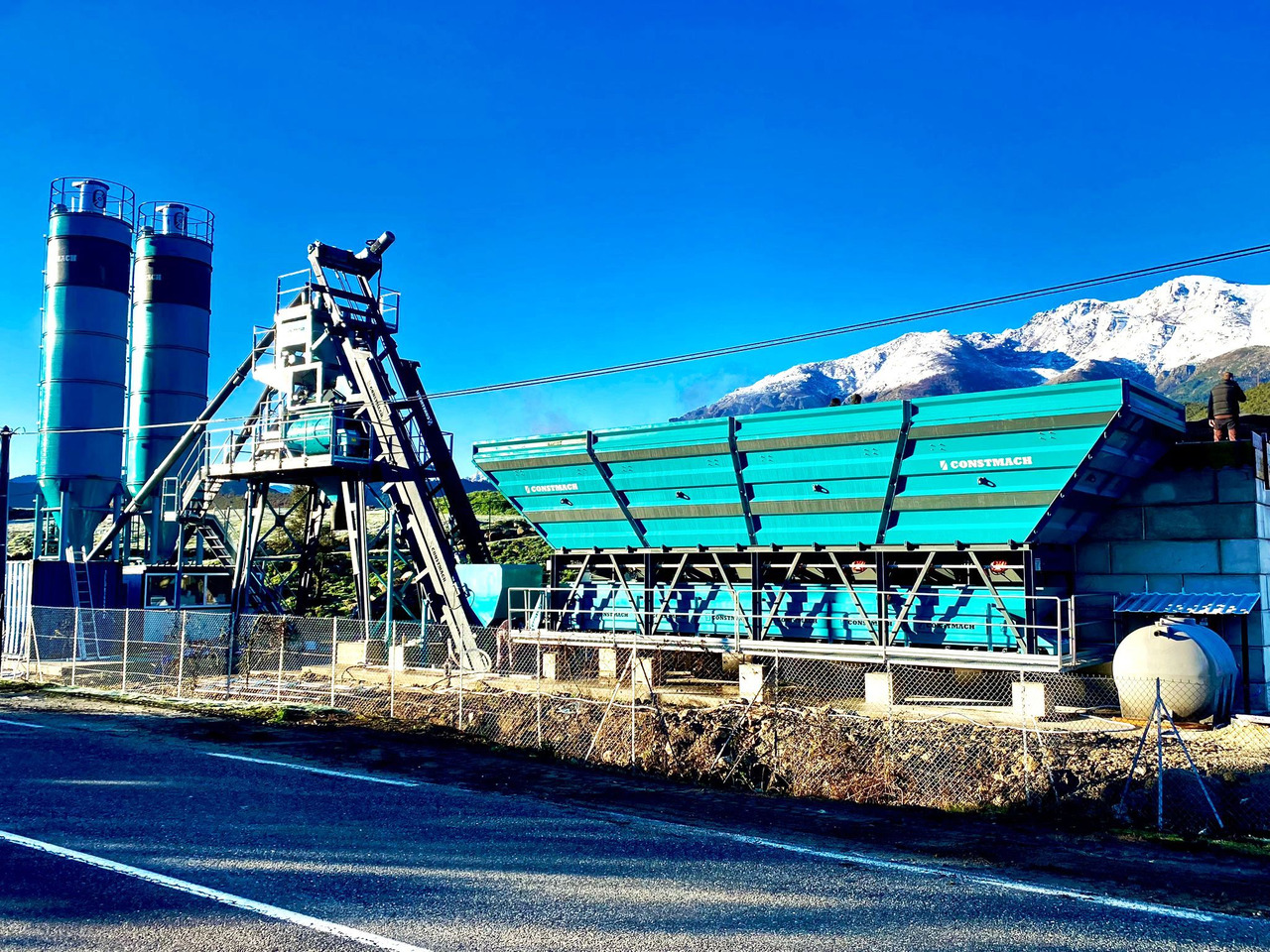 Constmach 100 m³/h kompakte Betonmischanlage - Betonmischanlage: das Bild 2 Constmach 100 m³/h kompakte Betonmischanlage - Betonmischanlage: das Bild 2