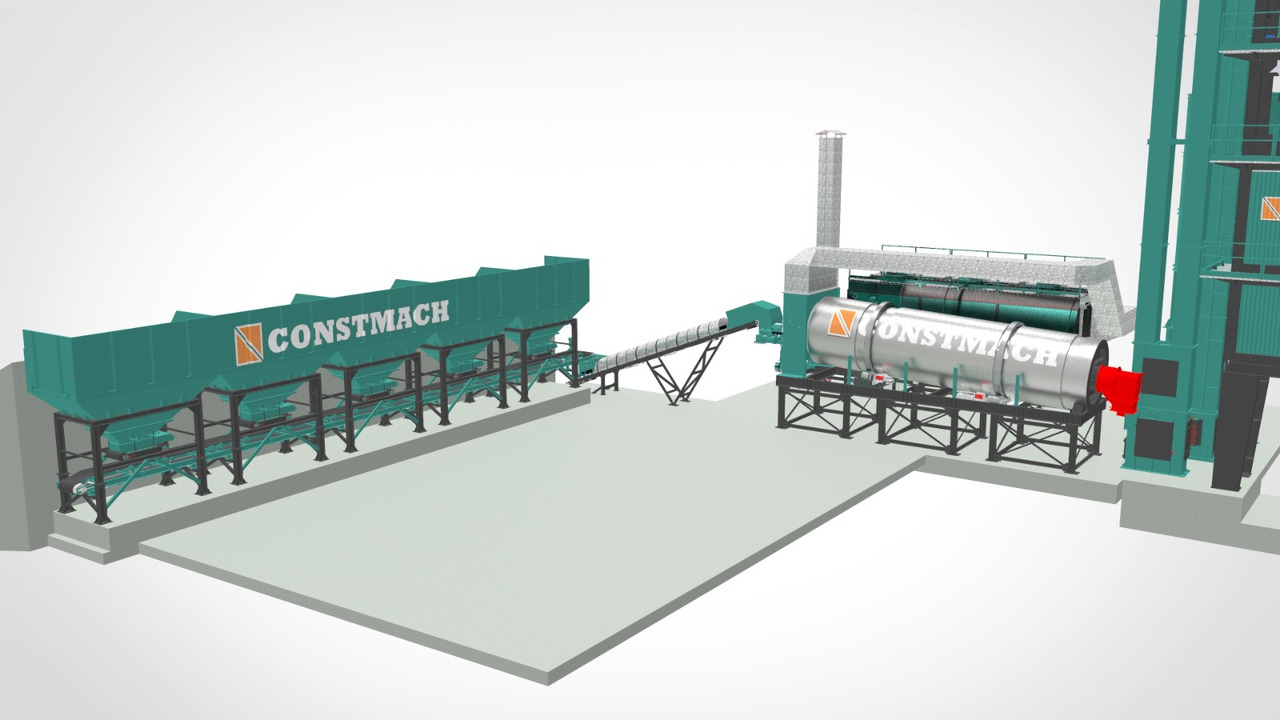 NEU: Asphaltmischanlage Constmach Feste Asphaltanlagen vom Batch-Typ: das Bild 6 NEU: Asphaltmischanlage Constmach Feste Asphaltanlagen vom Batch-Typ: das Bild 6