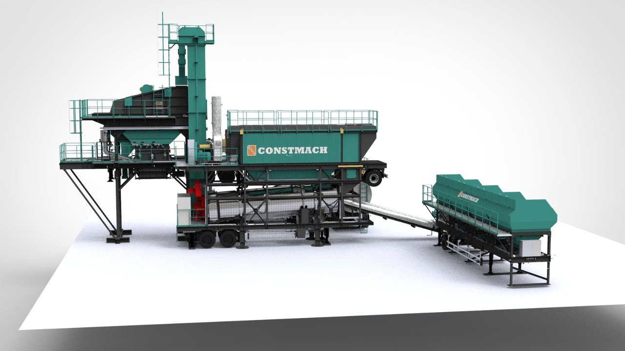 Constmach Mobile Batch Type Asphalt Plants - Asphaltmischanlage: das Bild 1 Constmach Mobile Batch Type Asphalt Plants - Asphaltmischanlage: das Bild 1