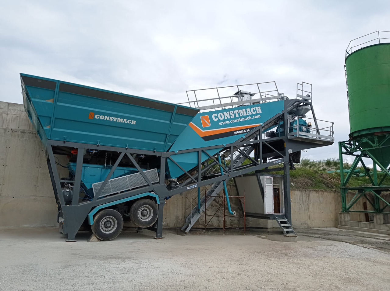 Constmach Mobile Betonmischanlage mit 30 m³/h - Betonmischanlage: das Bild 3 Constmach Mobile Betonmischanlage mit 30 m³/h - Betonmischanlage: das Bild 3