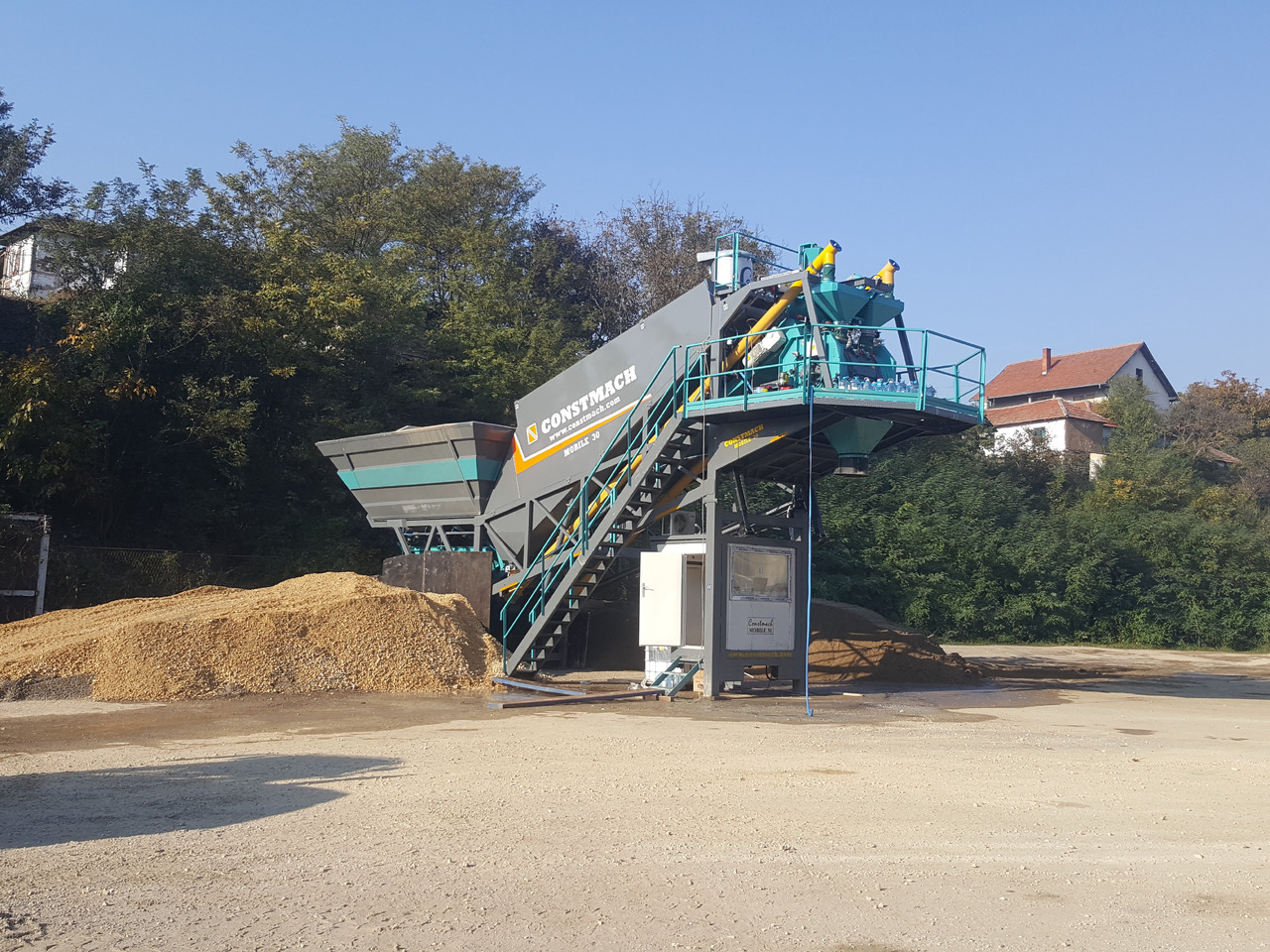 Constmach Mobile Betonmischanlage mit 30 m³/h - Betonmischanlage: das Bild 4 Constmach Mobile Betonmischanlage mit 30 m³/h - Betonmischanlage: das Bild 4