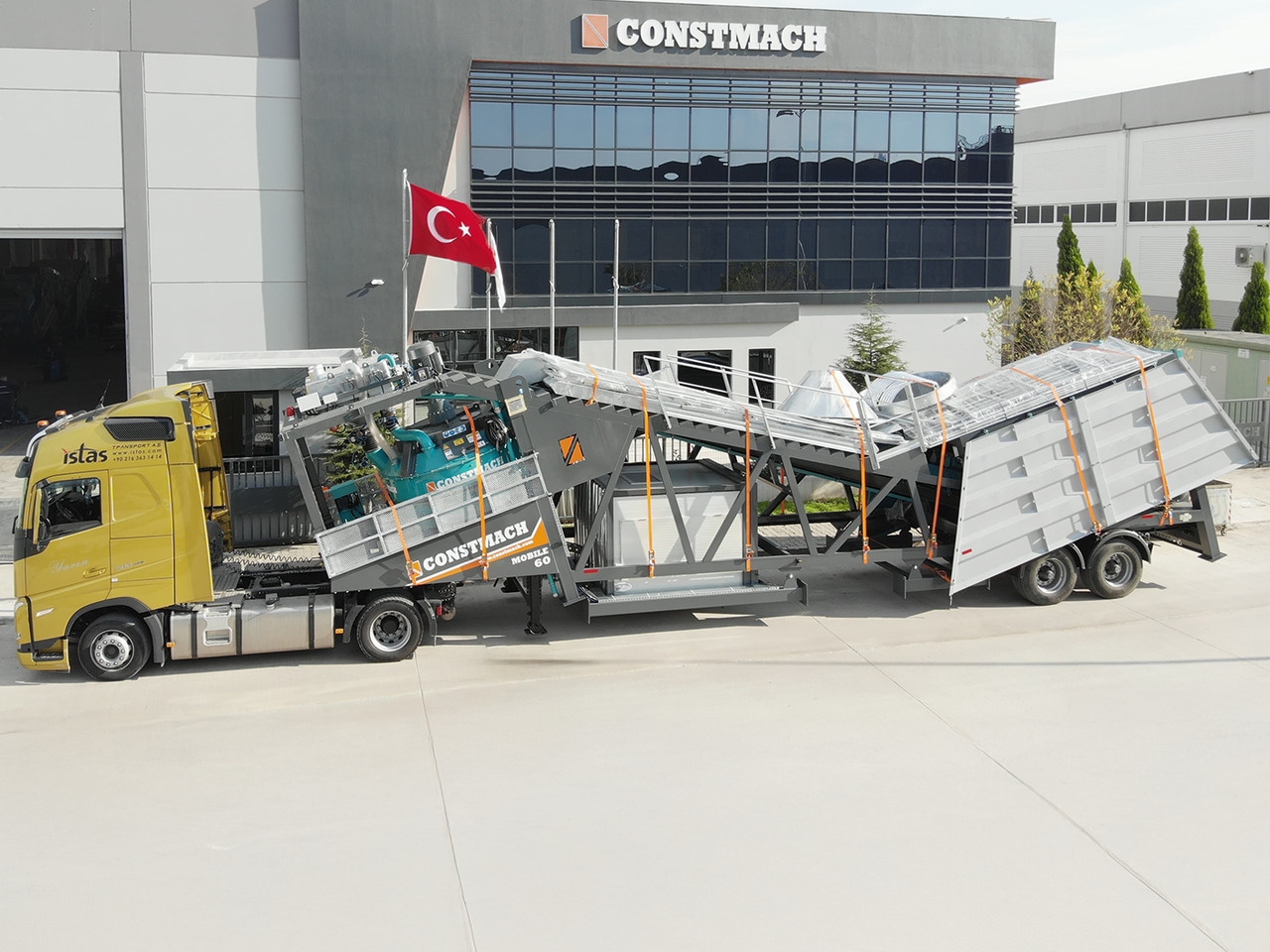 Constmach Mobile Betonmischanlage mit 60 m³/h - Betonmischanlage: das Bild 5 Constmach Mobile Betonmischanlage mit 60 m³/h - Betonmischanlage: das Bild 5