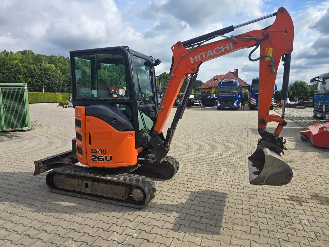 HITACHI ZX 26U-5A CR - Minibagger: das Bild 3 HITACHI ZX 26U-5A CR - Minibagger: das Bild 3