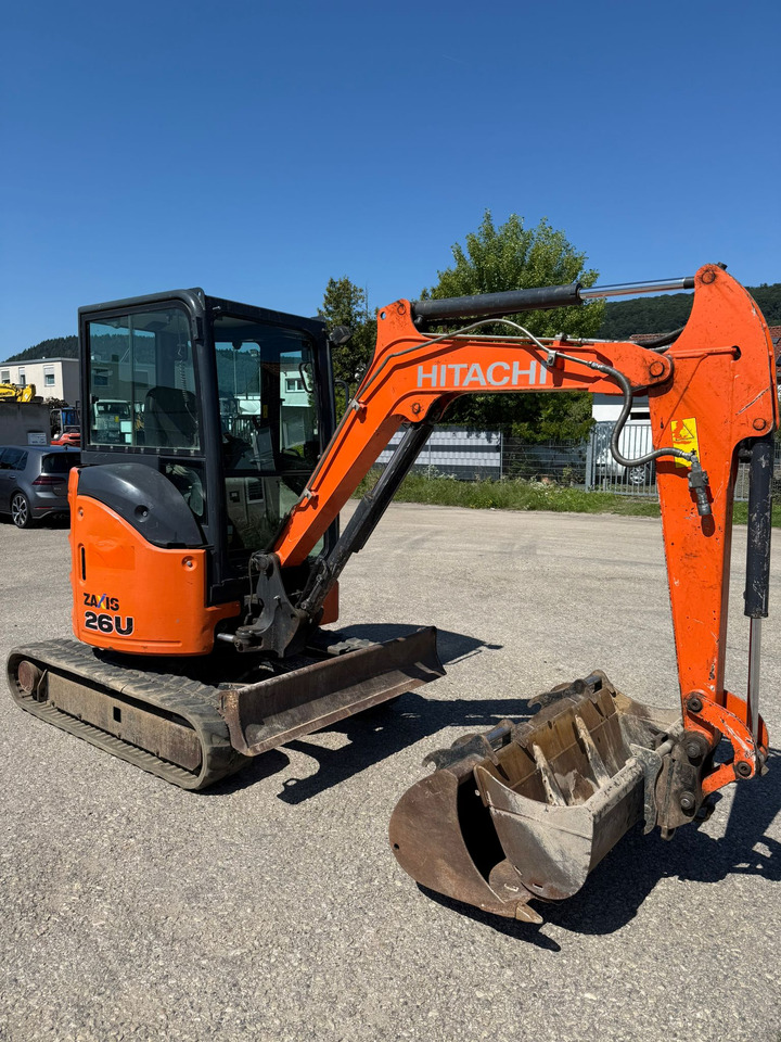 HITACHI ZX 26U-5A CR - Minibagger: das Bild 5 HITACHI ZX 26U-5A CR - Minibagger: das Bild 5