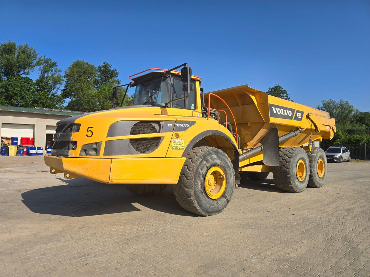 Volvo A35 G - Knickgelenkter Dumper: das Bild 2 Volvo A35 G - Knickgelenkter Dumper: das Bild 2