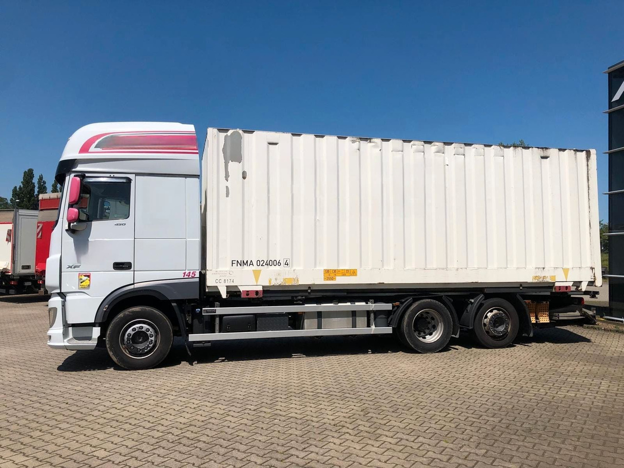 DAF XF450 SSC Lenk/Lift*LBW*AHK*Standklima - Containerwagen/ Wechselfahrgestell LKW: das Bild 2 DAF XF450 SSC Lenk/Lift*LBW*AHK*Standklima - Containerwagen/ Wechselfahrgestell LKW: das Bild 2