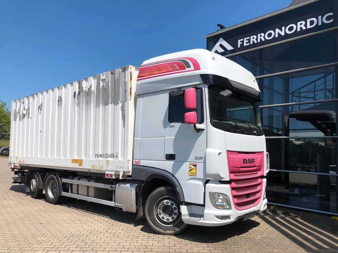 DAF XF450 SSC Lenk/Lift*LBW*AHK*Standklima - Containerwagen/ Wechselfahrgestell LKW: das Bild 1 DAF XF450 SSC Lenk/Lift*LBW*AHK*Standklima - Containerwagen/ Wechselfahrgestell LKW: das Bild 1