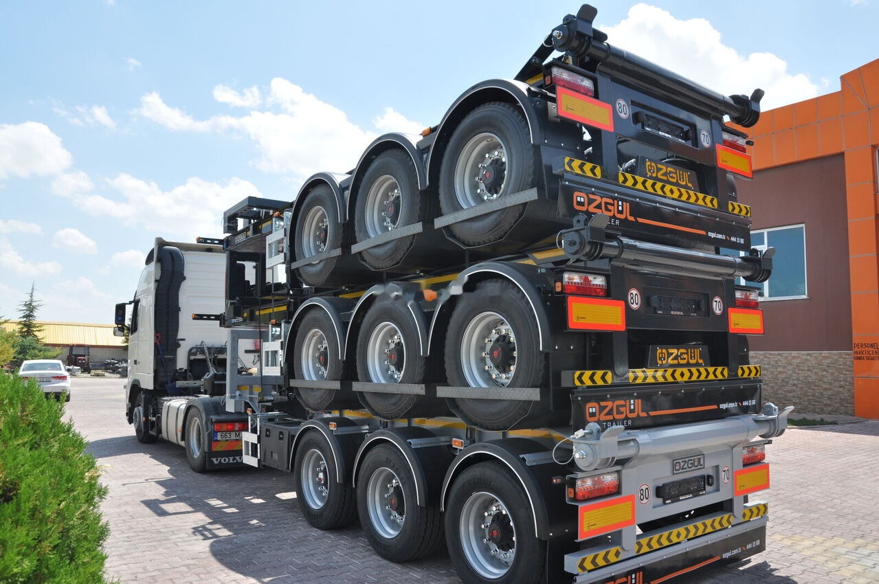 NEU: Kipper Auflieger Özgül 20 FT TIPPING CONTAINER CHASSIS: das Bild 7