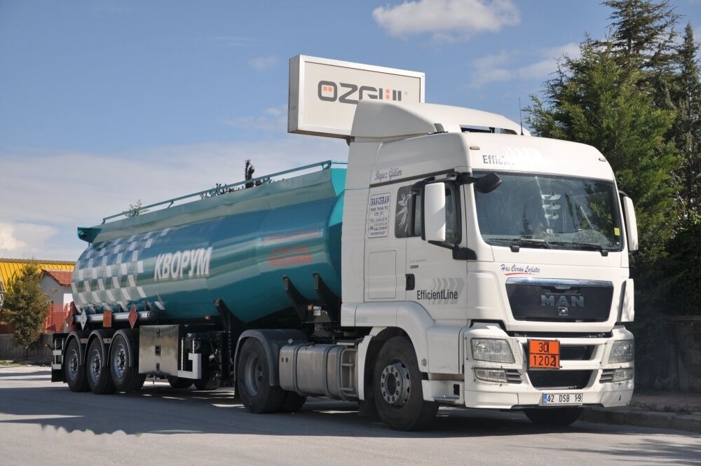 Tankauflieger Für die Beförderung von Kraftstoff Özgül ADR BOTTLE TYPE STEEL TANKER: das Bild 11