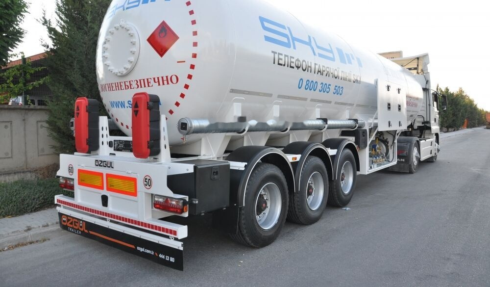 NEU: Tankauflieger Özgül LPG TANK TRAILER: das Bild 9