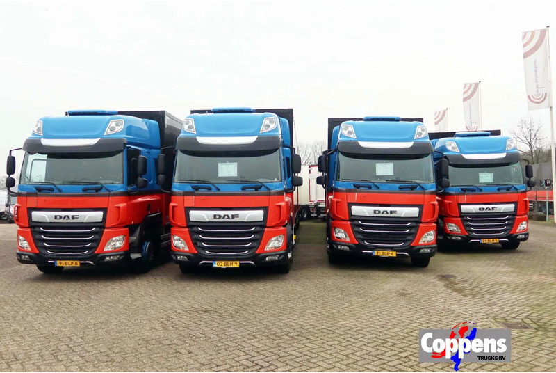 DAF CF 410 Bakwagen + trailer 2x Dhollandia 2000 KG klep - Koffer LKW: das Bild 1 DAF CF 410 Bakwagen + trailer 2x Dhollandia 2000 KG klep - Koffer LKW: das Bild 1
