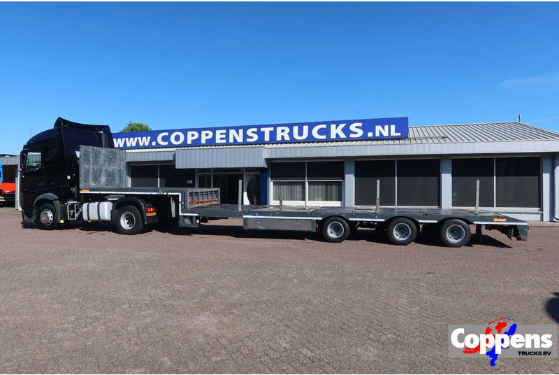 Lintrailers S3A Uitschuifbaar, 3 Asser met 2 x stuuras - Tieflader Auflieger: das Bild 1 Lintrailers S3A Uitschuifbaar, 3 Asser met 2 x stuuras - Tieflader Auflieger: das Bild 1
