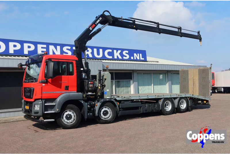 MAN TGS 35.360 8x2 Euro 6 Oprijwagen + Hiab 228 E 3 kraan. - Pritsche LKW, Autokran: das Bild 1 MAN TGS 35.360 8x2 Euro 6 Oprijwagen + Hiab 228 E 3 kraan. - Pritsche LKW, Autokran: das Bild 1