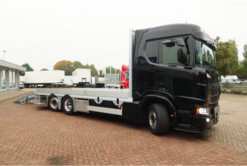 Scania R 500 6x2 Blackline Machine transporter - Autotransporter LKW: das Bild 2 Scania R 500 6x2 Blackline Machine transporter - Autotransporter LKW: das Bild 2
