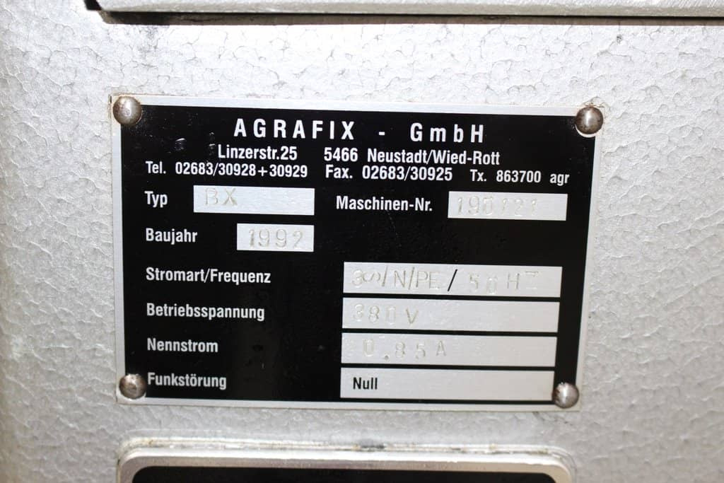 AGRAFIX BX - Leasing AGRAFIX BX: das Bild 6 AGRAFIX BX - Leasing AGRAFIX BX: das Bild 6