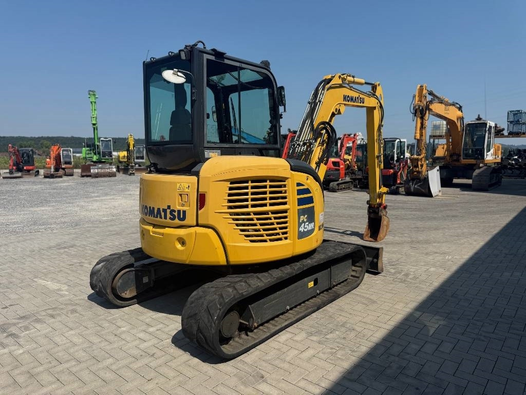 Komatsu PC 45 MR-5 - Minibagger: das Bild 5 Komatsu PC 45 MR-5 - Minibagger: das Bild 5